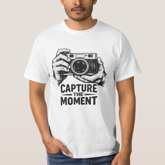 Camiseta Captura el Momento (Anverso)