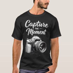 Camiseta Captura El Momento Cámara Fotografía Fotógrafo