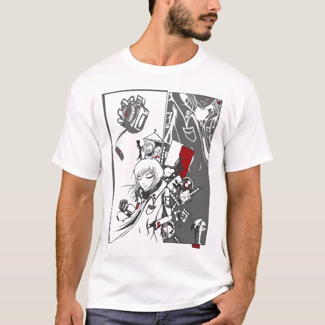Camiseta Captura - gris - luz (Anverso)