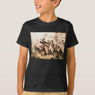 Camiseta Captura, Pirata Barbanegra, Venganza de la Reina A