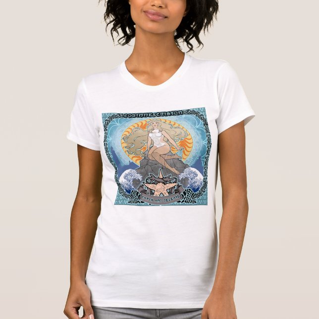 Camiseta Captura y lanzamiento por el carmesí de Corinne (Anverso)