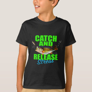 Camiseta Captura Y Liberación De Pescado De Estrés Para Hob