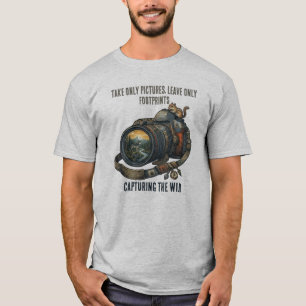 Camiseta Capturando lo Salvaje - Aventura de Fotografía de