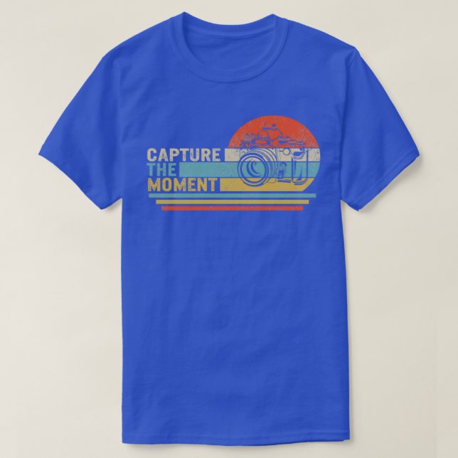 Camiseta Capturar Los Momentos En Que Llegó La Camisa, El R (Diseño del anverso)