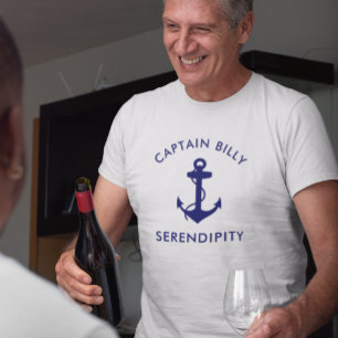 Camiseta Capturas clásicas de los anclajes de barco