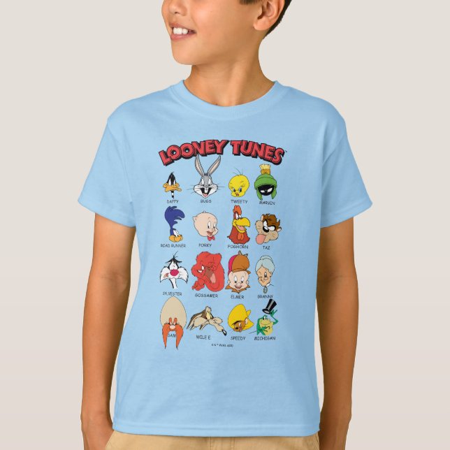 Camiseta Capturas de cabeza de LOONEY TUNES™ (Anverso)