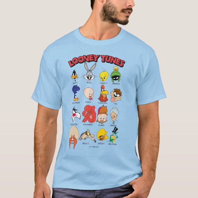 Camiseta Capturas de cabeza de LOONEY TUNES™ (Anverso)