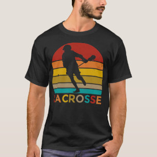 Camiseta Capucha pulmonar de Lacrosse retro vintage de Guay