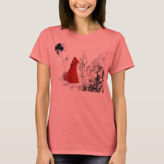 Camiseta Capucha roja