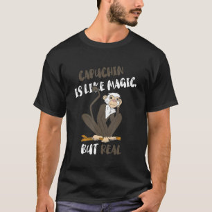 Camiseta Capuchin Es Como La Mágica Pero La Vida Silvestre 