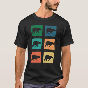 Camiseta Capy animales salvajes criatura bosque salvaje nat