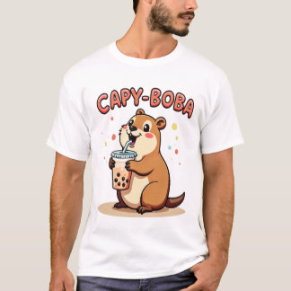 Camiseta Capy Boba - Capibara