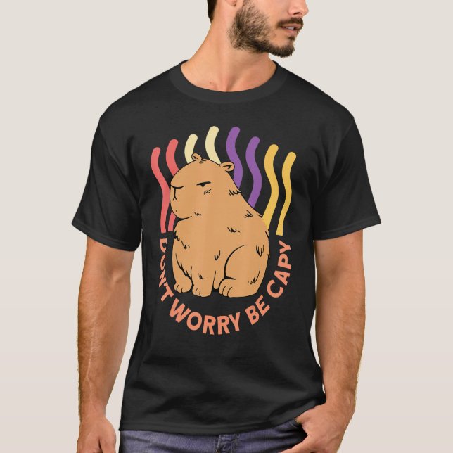 Camiseta Capy Capybaras Rodent Animal Capybar (Anverso)