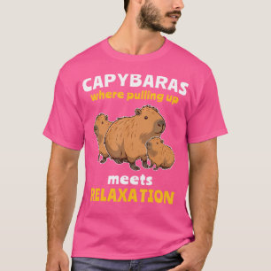 Camiseta Capy Cute Capybaras