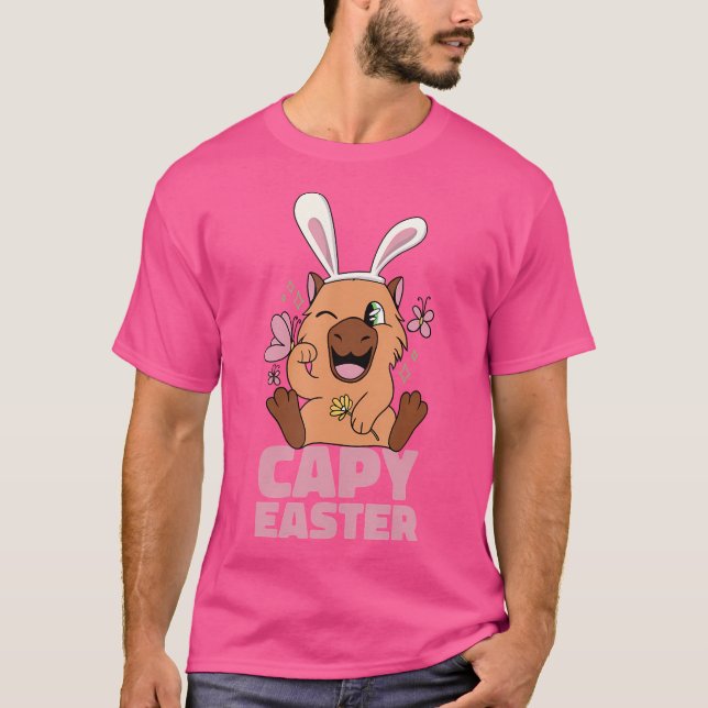 Camiseta Capy Easter Capybara (Anverso)