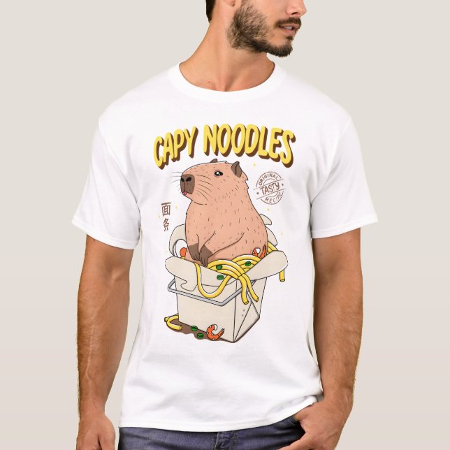 Camiseta Capy Noodles (Anverso)