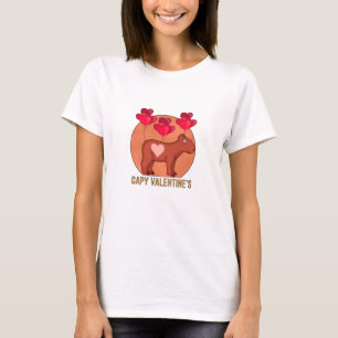 Camiseta Capy Valentine