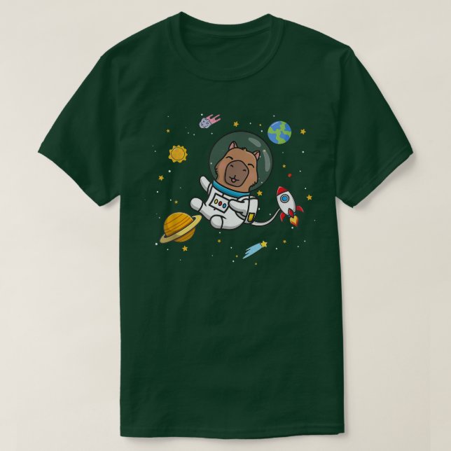 Camiseta Capybara  (Diseño del anverso)