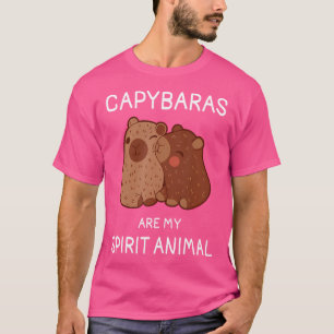 Camiseta Capybara Animal Spiri Graciosa Amante del capibara