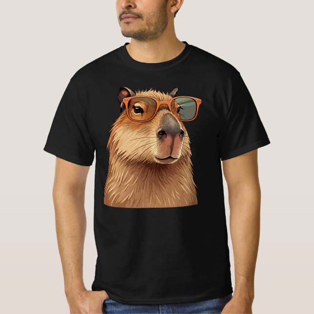 Camiseta Capybara Baby T-Shirt Baby Bodysuit (Anverso)