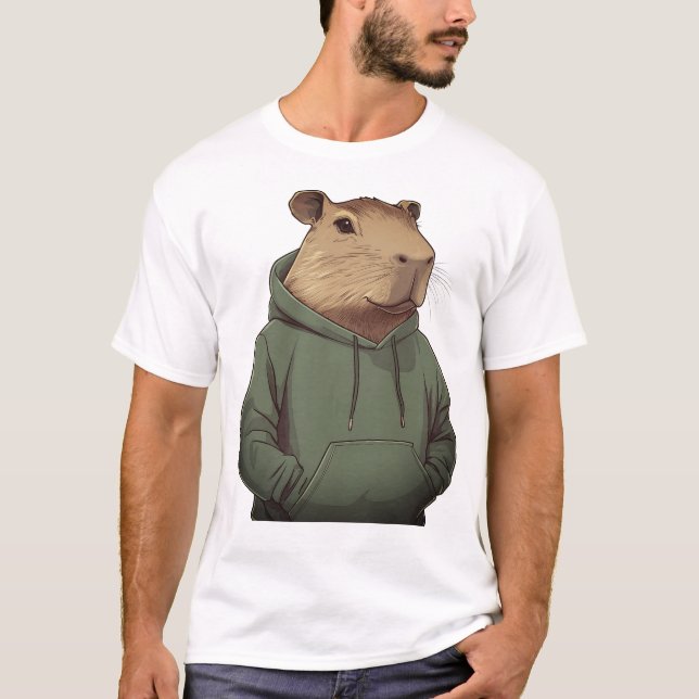 Camiseta Capybara Baby T-Shirt Baby Bodysuit (Anverso)