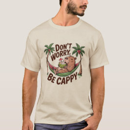 Camiseta Capybara Be Happy