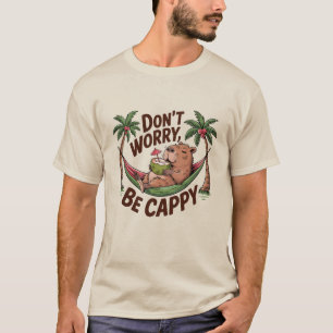 Camiseta Capybara Be Happy