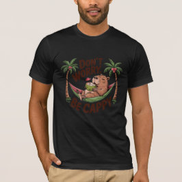 Camiseta Capybara Be Happy