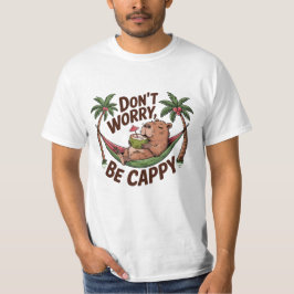 Camiseta Capybara Be Happy
