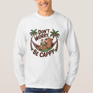 Camiseta Capybara Be Happy
