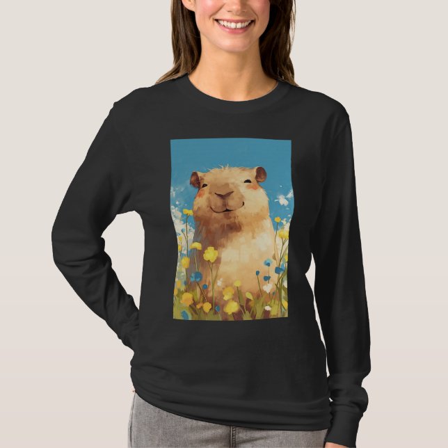 Camiseta Capybara Bliss (Anverso)