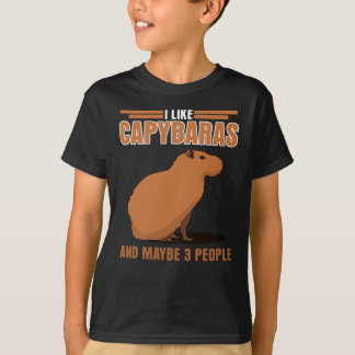 Camiseta Capybara Capybara Capybara