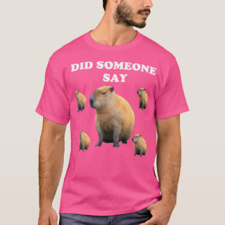 Camiseta Capybara Capybara Capybara Capybara Capybara