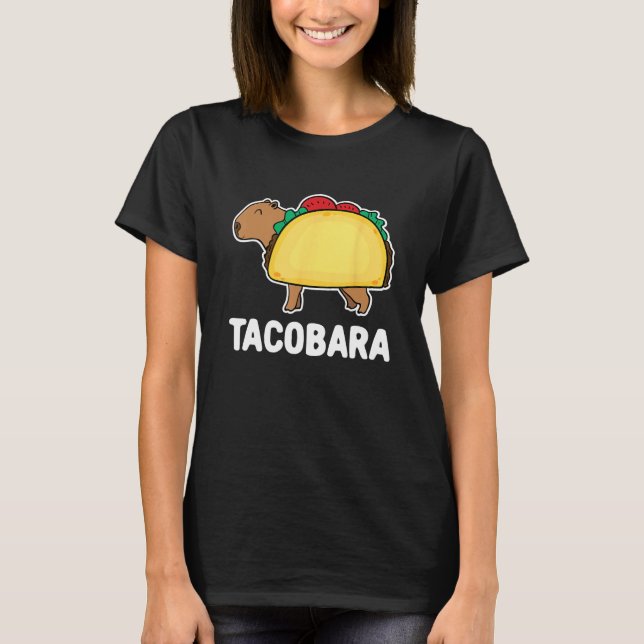 Camiseta capybara capybara in a taco (Anverso)