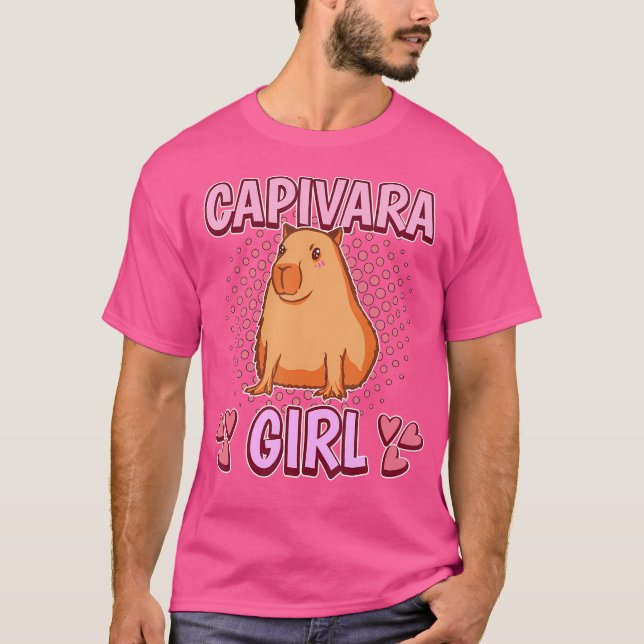 Camiseta Capybara Chica Capybara (Anverso)