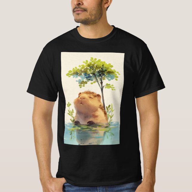 Camiseta Capybara Chill Dip (Anverso)