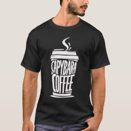 Camiseta Capybara Coffee Shirt | Gracioso Animal Lover Tee