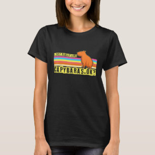 Camiseta Capybara Cute Capybaras Rodent Capybara