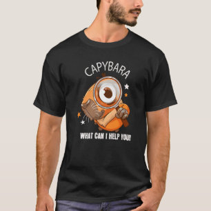 Camiseta Capybara Cute Mascota Animal Rodent Mammal Wildlif