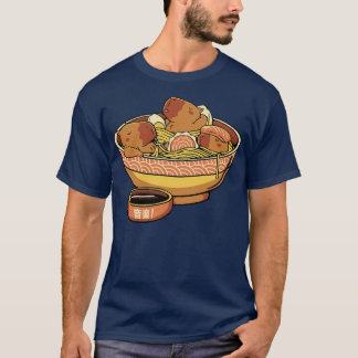 Camiseta Capybara Cute Ramen por Tobe Fonseca