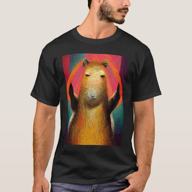 Camiseta Capybara Dancing Capibara Dance Dancer (Anverso)