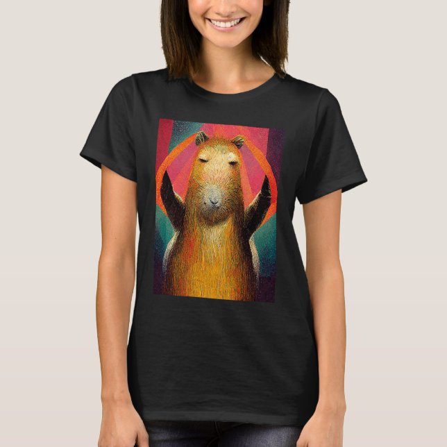 Camiseta Capybara Dancing Capibara Dance Dancer (Anverso)