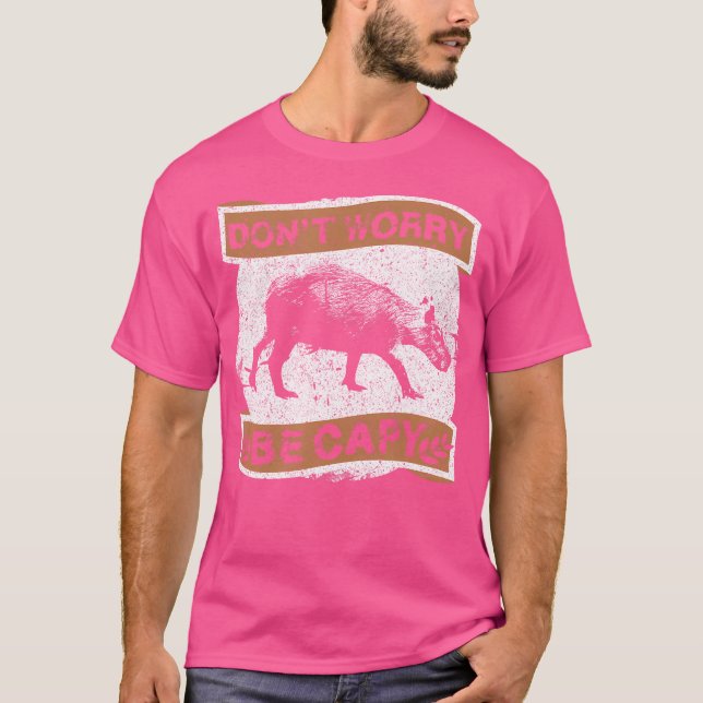 Camiseta Capybara divertido (Anverso)