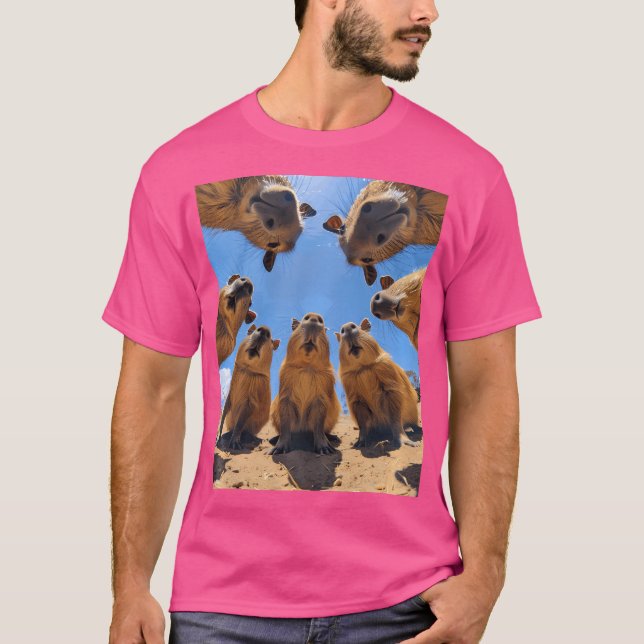 Camiseta Capybara divertido (Anverso)