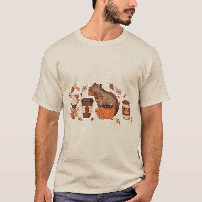 Camiseta Capybara Fall Shirt (Anverso)