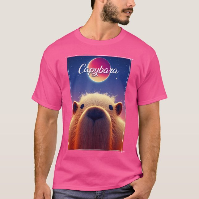 Camiseta Capybara Funny Capybara Rodent Capybar (Anverso)