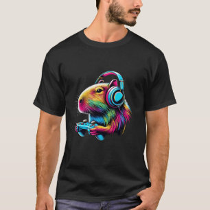 Camiseta Capybara Funny Video Games Capybara Video Games Lo