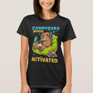 Camiseta Capybara Gamer Gaming T-shirt_1.png