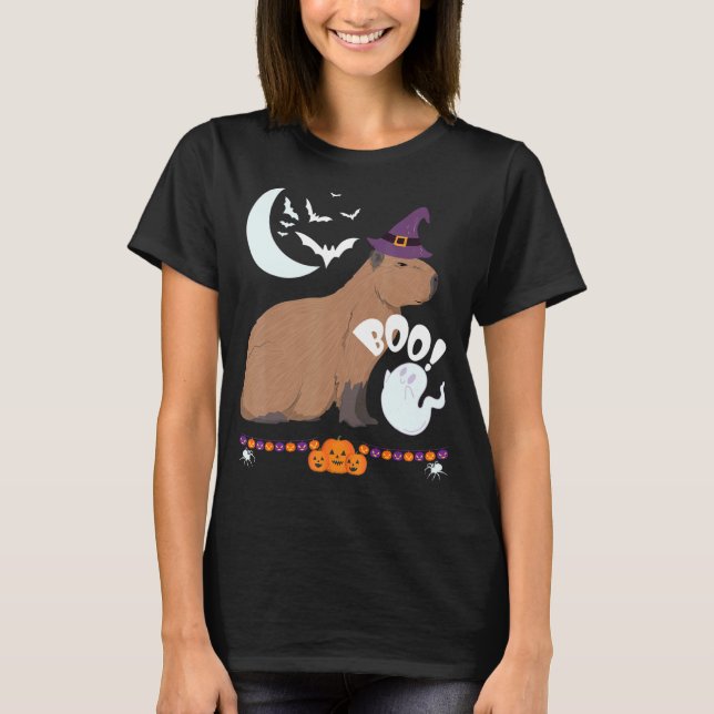 Camiseta Capybara Halloween (Anverso)