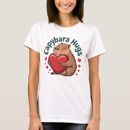 Camiseta Capybara Hugs